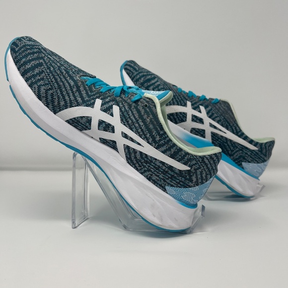 ASICS Women’s Roadblast Running Shoes – Aquarium/White – Size 9.5 - Picture 2 of 11